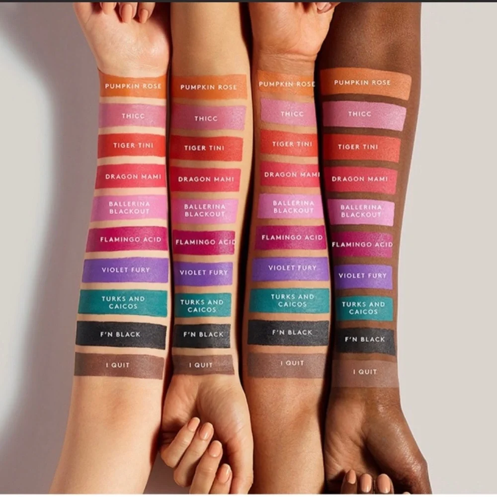 Fenty Beauty Mattemoiselle plush matte lipstick 10 pc collection - Picture 4 of 4